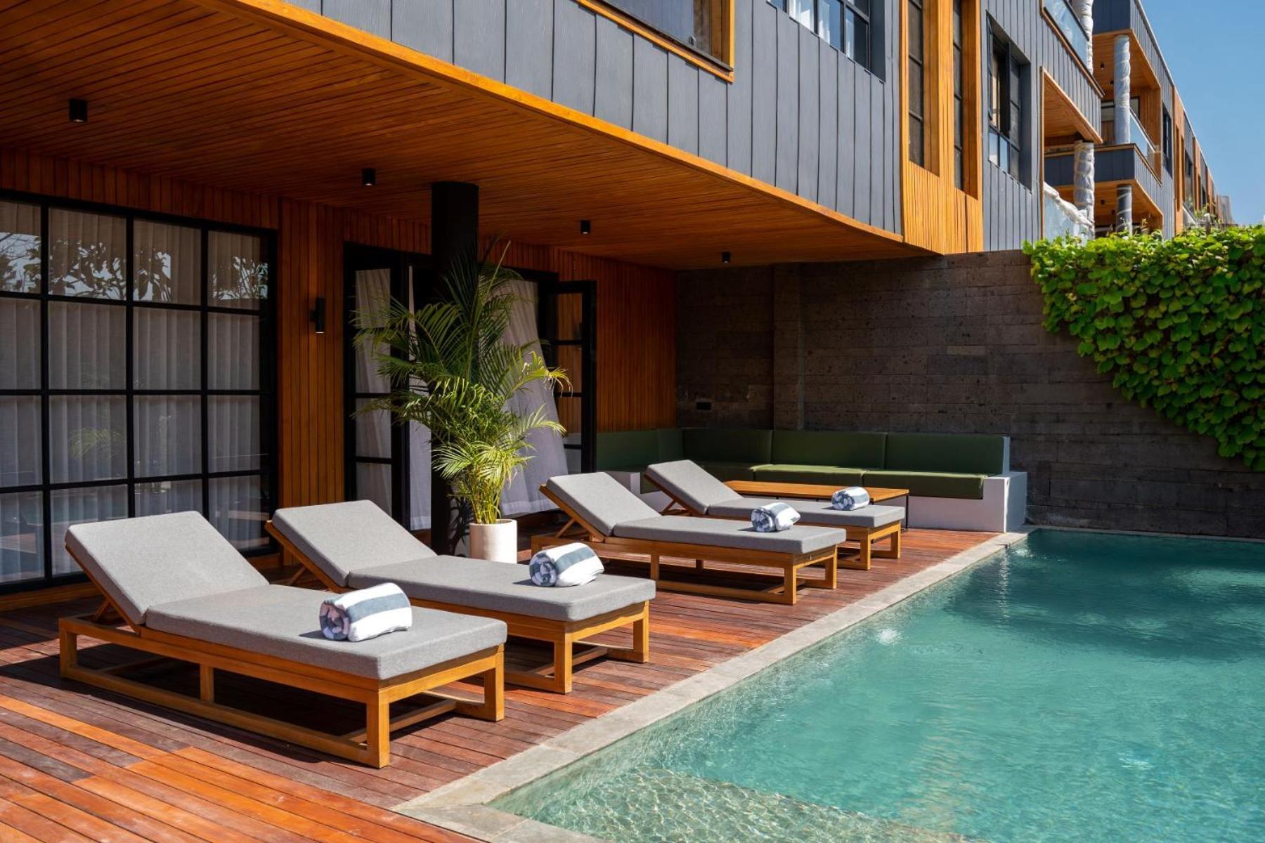 Secana Beachtown Resort & Residences Canggu Eksteriør billede