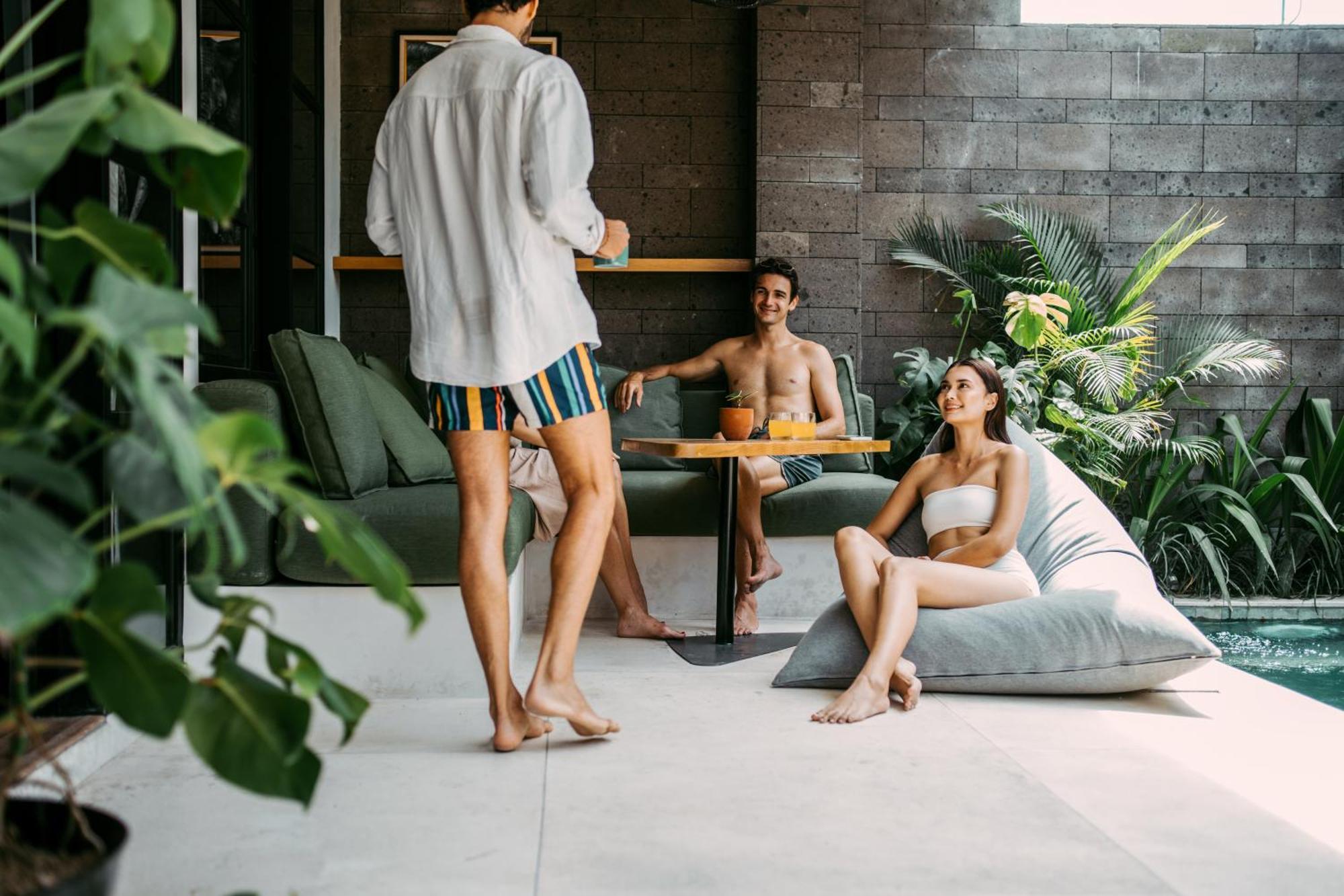 Secana Beachtown Resort & Residences Canggu Eksteriør billede